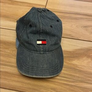 Tommy Hilfiger Dark Denim Cap with Logo